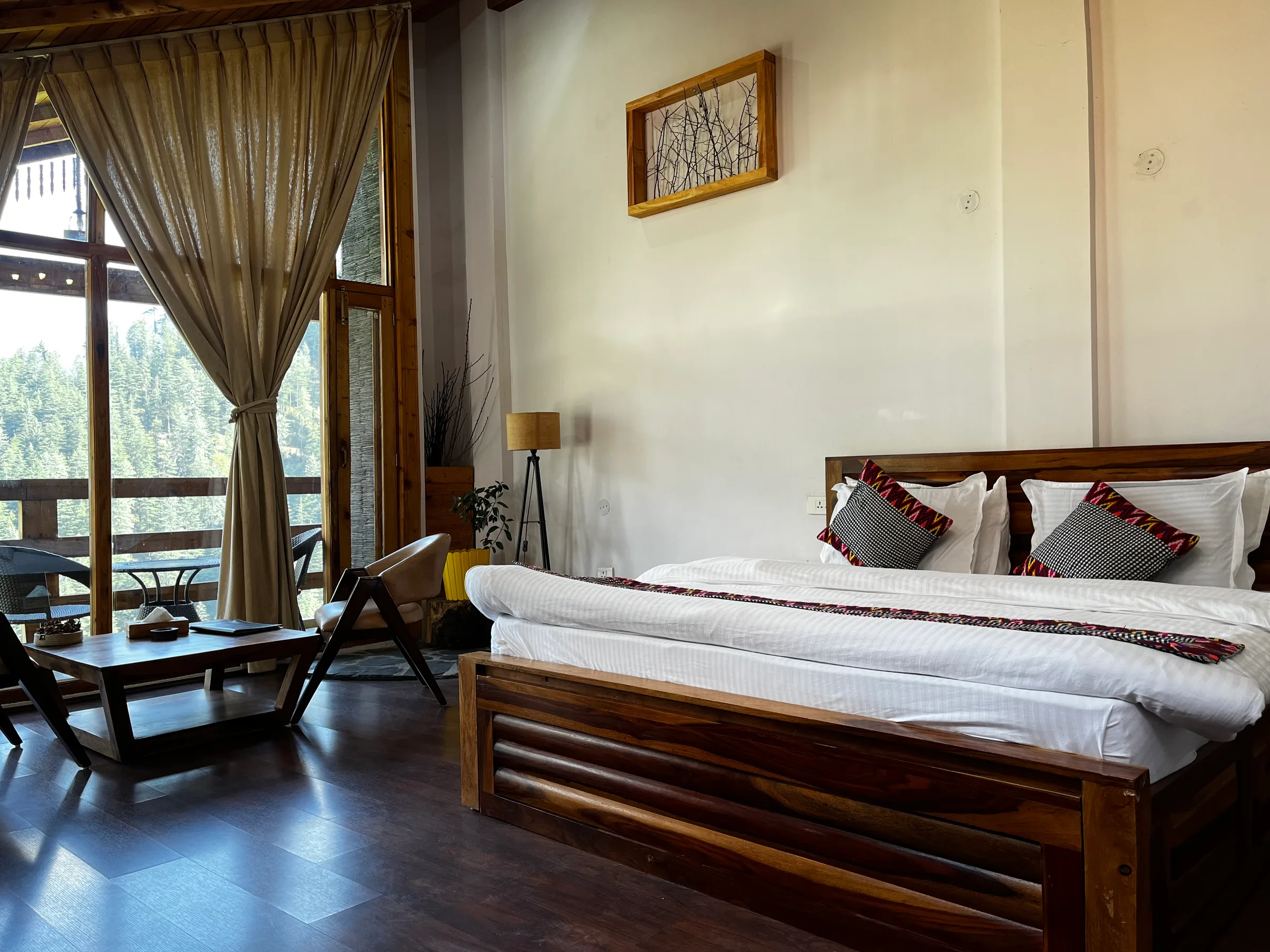 Green valley in summer